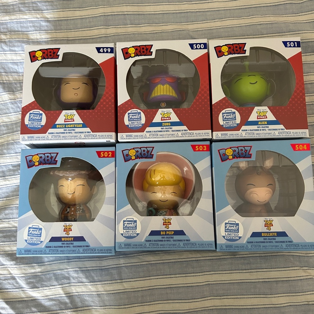 Funko Dorbz Toy Story Vinyl Figures Set